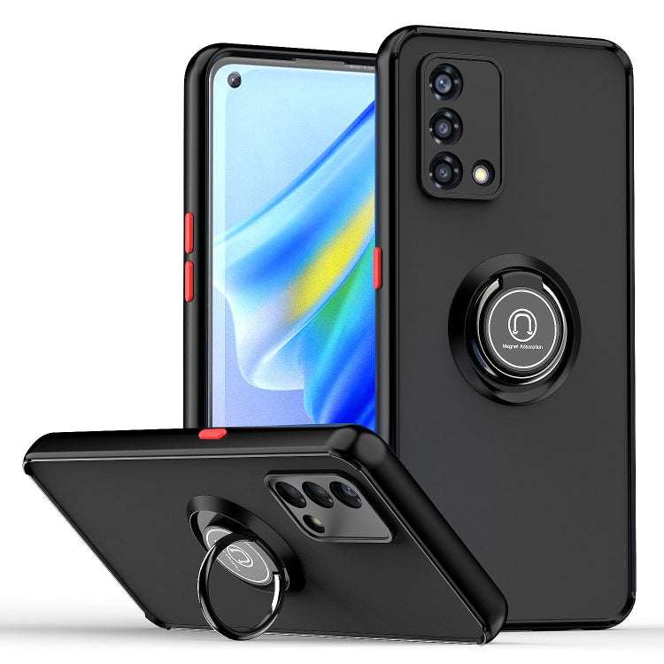 Q Shadow 1 Series TPU + PC Phone Case with Ring Holder, For OPPO A57 5G, For OPPO A74 4G, For OPPO Reno8 Pro+, For OPPO Reno8, For Motorola Moto G52, For TCL Stylus 5G, For Samsung Galaxy Xcover6 Pro