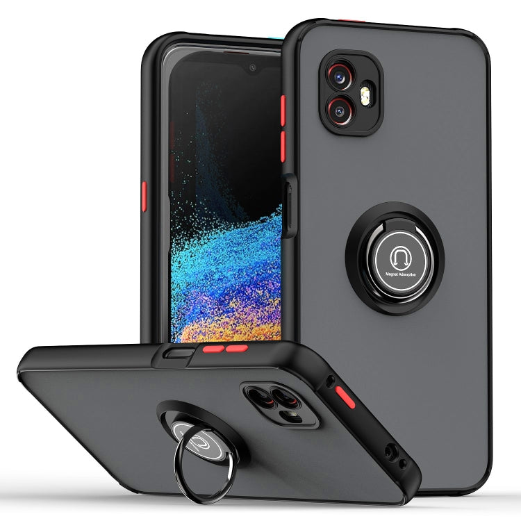 Q Shadow 1 Series TPU + PC Phone Case with Ring Holder, For OPPO A57 5G, For OPPO A74 4G, For OPPO Reno8 Pro+, For OPPO Reno8, For Motorola Moto G52, For TCL Stylus 5G, For Samsung Galaxy Xcover6 Pro