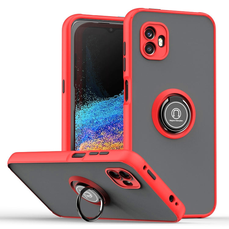 Q Shadow 1 Series TPU + PC Phone Case with Ring Holder, For OPPO A57 5G, For OPPO A74 4G, For OPPO Reno8 Pro+, For OPPO Reno8, For Motorola Moto G52, For TCL Stylus 5G, For Samsung Galaxy Xcover6 Pro