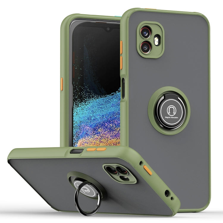 Q Shadow 1 Series TPU + PC Phone Case with Ring Holder, For OPPO A57 5G, For OPPO A74 4G, For OPPO Reno8 Pro+, For OPPO Reno8, For Motorola Moto G52, For TCL Stylus 5G, For Samsung Galaxy Xcover6 Pro