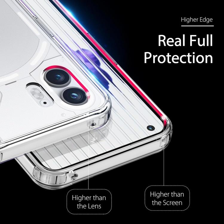 All-inclusive Transparent Shockproof Phone Case, For Nothing Phone 4a Pro, For Nothing Phone 4a, For Nothing Phone 3, For Nothing Phone 3a, For Nothing Phone 3a Pro, For Nothing Phone 2a, For Nothing Phone 2, For Nothing Phone 1