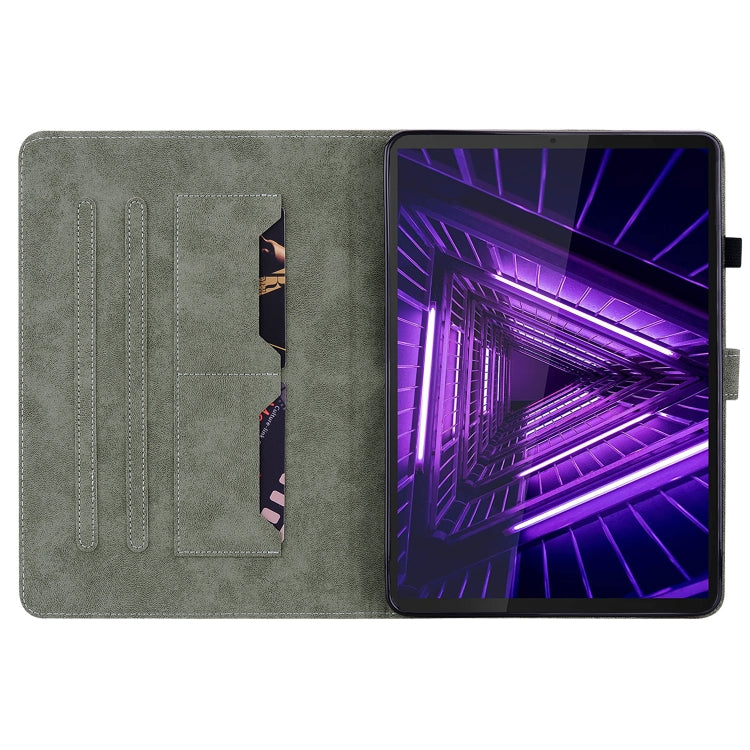 Tiger Pattern PU Tablet Case, For Lenovo K10, For Lenovo M10 Plus 10.3, For Lenovo Tab M10/Tab M10 HD, For Lenovo Tab M8 HD, For Lenovo Tab M10 10.1 3rd Gen, For Lenovo Tab M10 HD Gen 2