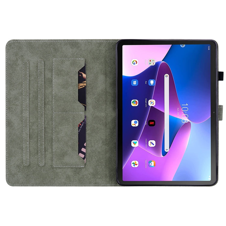 Tiger Pattern PU Tablet Case, For Lenovo Tab M10 Plus 10.6 3rd Gen, For Lenovo Tab P11/Pad Plus 2011, For Lenovo Legion Y700
