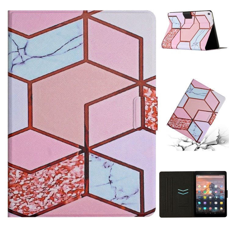 Marble Pattern Smart Leather Tablet Case, For Amazon Kindle Paperwhite 4 / 3 / 2 / 1, For Amazon Kindle Paperwhite 5, For Amazon Kindle HD 7 2019 / 2017 / 2015, For Amazon Kindle HD 8 2018 / 2017 / 2016, For Amazon Kindle HD 8 2020                     ...
