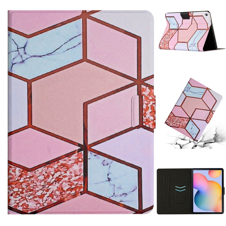Marble Pattern Smart Leather Tablet Case, For Samsung Galaxy Tab A7 Lite T220, For Samsung Galaxy Tab A7 10.4 2020 T500, For Samsung Galaxy Tab A 10.1 T580, For Huawei MediaPad M5 Lite, For Lenovo Tab M10 X605F X505, For Lenovo Tab M10 HD 2nd Gen      ...