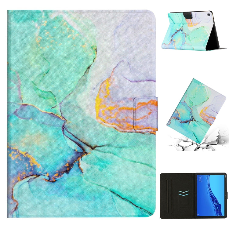 Marble Pattern Smart Leather Tablet Case, For Samsung Galaxy Tab A7 Lite T220, For Samsung Galaxy Tab A7 10.4 2020 T500, For Samsung Galaxy Tab A 10.1 T580, For Huawei MediaPad M5 Lite, For Lenovo Tab M10 X605F X505, For Lenovo Tab M10 HD 2nd Gen      ...