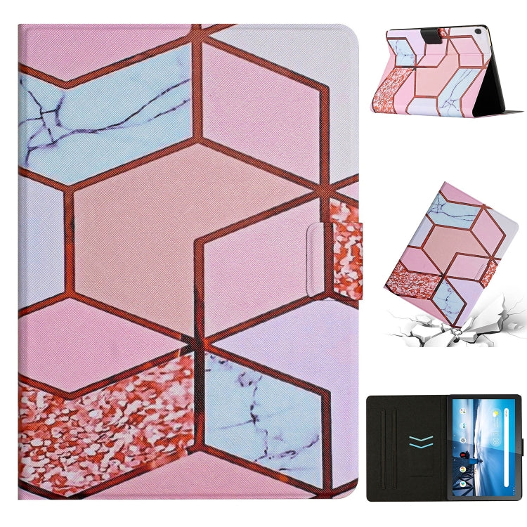 Marble Pattern Smart Leather Tablet Case, For Samsung Galaxy Tab A7 Lite T220, For Samsung Galaxy Tab A7 10.4 2020 T500, For Samsung Galaxy Tab A 10.1 T580, For Huawei MediaPad M5 Lite, For Lenovo Tab M10 X605F X505, For Lenovo Tab M10 HD 2nd Gen      ...