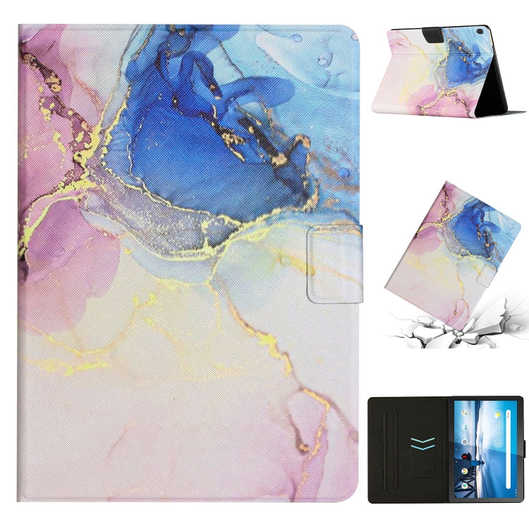 Marble Pattern Smart Leather Tablet Case, For Samsung Galaxy Tab A7 Lite T220, For Samsung Galaxy Tab A7 10.4 2020 T500, For Samsung Galaxy Tab A 10.1 T580, For Huawei MediaPad M5 Lite, For Lenovo Tab M10 X605F X505, For Lenovo Tab M10 HD 2nd Gen      ...