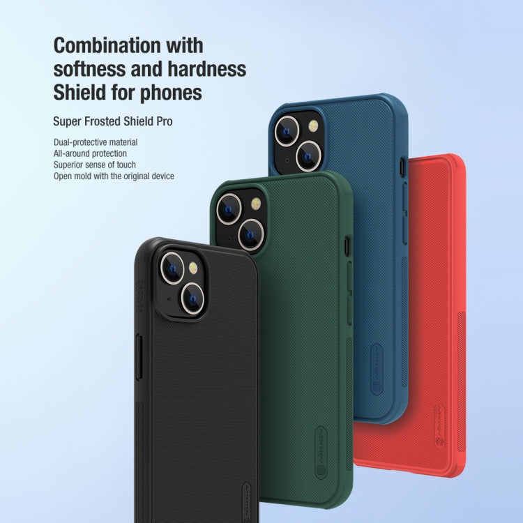 NILLKIN Frosted Shield Pro PC + TPU Phone Case, For iPhone 14 Plus, For iPhone 14 Pro Max