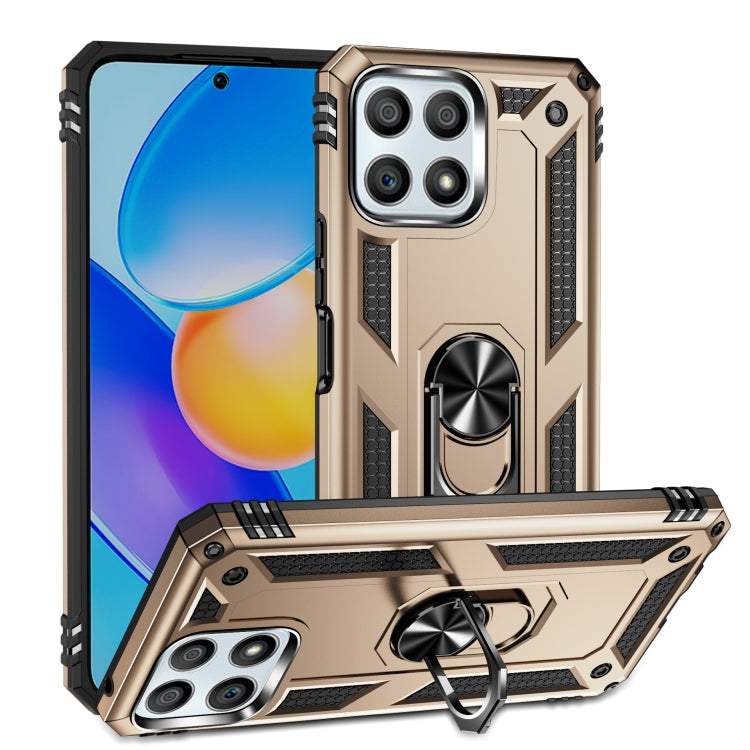 Shockproof TPU + PC Phone Case with 360 Degree Rotating Holder, For Honor Play6T Pro / X8 / X30i
