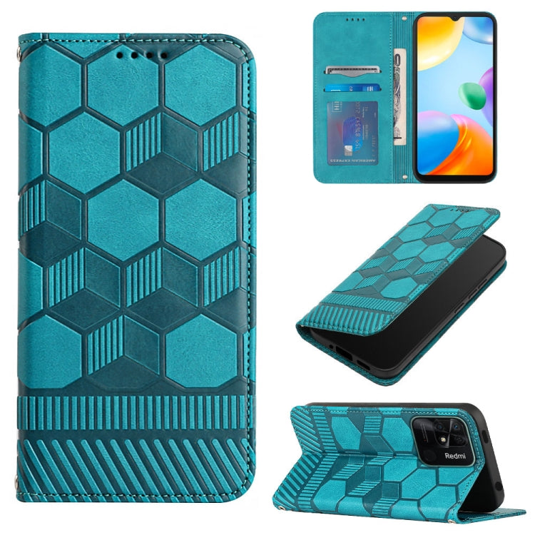 Football Texture Magnetic Leather Flip Phone Case, For Xiaomi Redmi 10C / 10 India, For Xiaomi Redmi 10A, For Xiaomi Redmi Note 11 Global 2022 / Note 11S 4G, For Xiaomi Redmi Note 11 Pro 5G / 4G Global 2022 / Note 11 Pro+ India                         ...