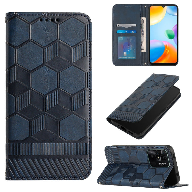 Football Texture Magnetic Leather Flip Phone Case, For Xiaomi Redmi 10C / 10 India, For Xiaomi Redmi 10A, For Xiaomi Redmi Note 11 Global 2022 / Note 11S 4G, For Xiaomi Redmi Note 11 Pro 5G / 4G Global 2022 / Note 11 Pro+ India                         ...