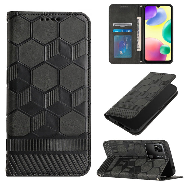 Football Texture Magnetic Leather Flip Phone Case, For Xiaomi Redmi 10C / 10 India, For Xiaomi Redmi 10A, For Xiaomi Redmi Note 11 Global 2022 / Note 11S 4G, For Xiaomi Redmi Note 11 Pro 5G / 4G Global 2022 / Note 11 Pro+ India                         ...