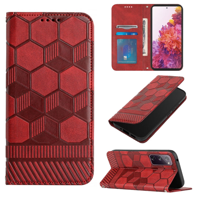 Football Texture Magnetic Leather Flip Phone Case, For Samsung Galaxy A53 5G, For Samsung Galaxy A73 5G, For Samsung Galaxy S20 FE 2022 / S20 FE 5G&4G / S20 Lite / S20 Fan Edition, For Samsung Galaxy S21 5G, For Samsung Galaxy S21+ 5G                  ...