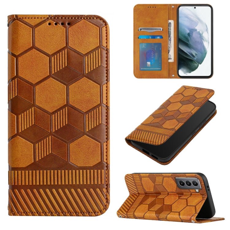 Football Texture Magnetic Leather Flip Phone Case, For Samsung Galaxy A53 5G, For Samsung Galaxy A73 5G, For Samsung Galaxy S20 FE 2022 / S20 FE 5G&4G / S20 Lite / S20 Fan Edition, For Samsung Galaxy S21 5G, For Samsung Galaxy S21+ 5G                  ...