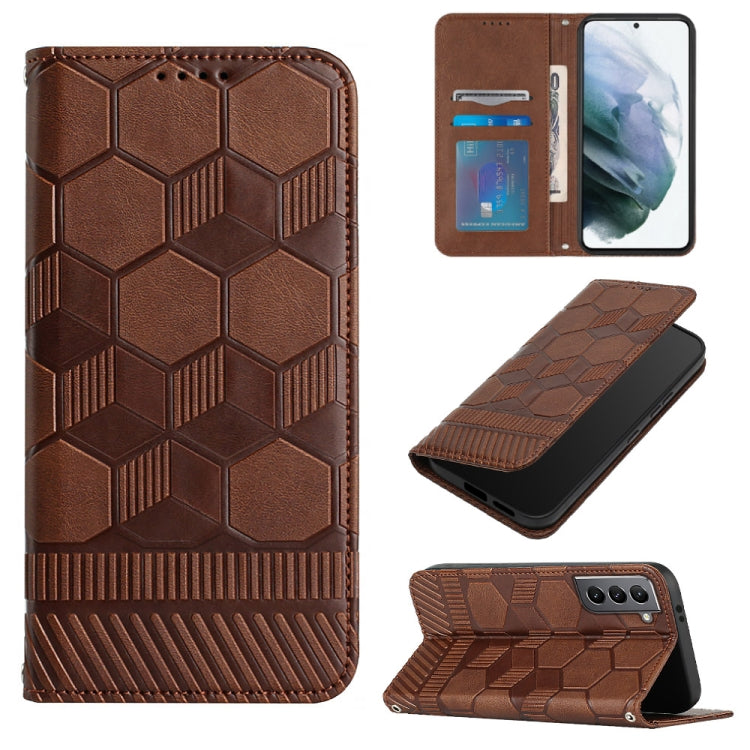 Football Texture Magnetic Leather Flip Phone Case, For Samsung Galaxy A53 5G, For Samsung Galaxy A73 5G, For Samsung Galaxy S20 FE 2022 / S20 FE 5G&4G / S20 Lite / S20 Fan Edition, For Samsung Galaxy S21 5G, For Samsung Galaxy S21+ 5G                  ...