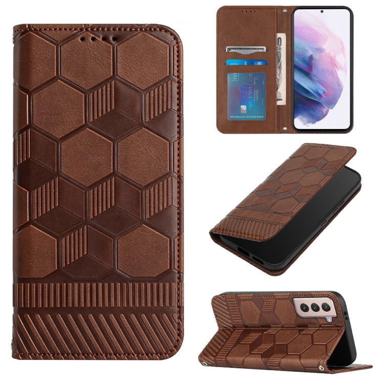 Football Texture Magnetic Leather Flip Phone Case, For Samsung Galaxy A53 5G, For Samsung Galaxy A73 5G, For Samsung Galaxy S20 FE 2022 / S20 FE 5G&4G / S20 Lite / S20 Fan Edition, For Samsung Galaxy S21 5G, For Samsung Galaxy S21+ 5G                  ...