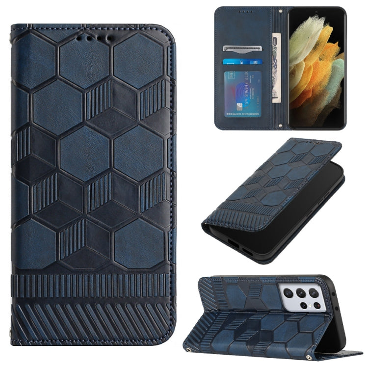Football Texture Magnetic Leather Flip Phone Case, For Samsung Galaxy A53 5G, For Samsung Galaxy A73 5G, For Samsung Galaxy S20 FE 2022 / S20 FE 5G&4G / S20 Lite / S20 Fan Edition, For Samsung Galaxy S21 5G, For Samsung Galaxy S21+ 5G                  ...