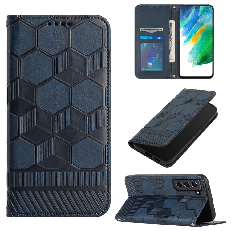 Football Texture Magnetic Leather Flip Phone Case, For Samsung Galaxy A53 5G, For Samsung Galaxy A73 5G, For Samsung Galaxy S20 FE 2022 / S20 FE 5G&4G / S20 Lite / S20 Fan Edition, For Samsung Galaxy S21 5G, For Samsung Galaxy S21+ 5G                  ...