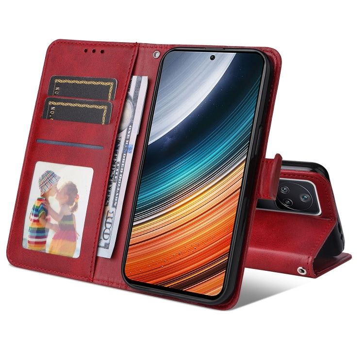 Calf Texture Leather Phone Case, For Xiaomi Redmi K40S / Poco F4, For Xiaomi Redmi Note 11T Pro/Poco X4 GT