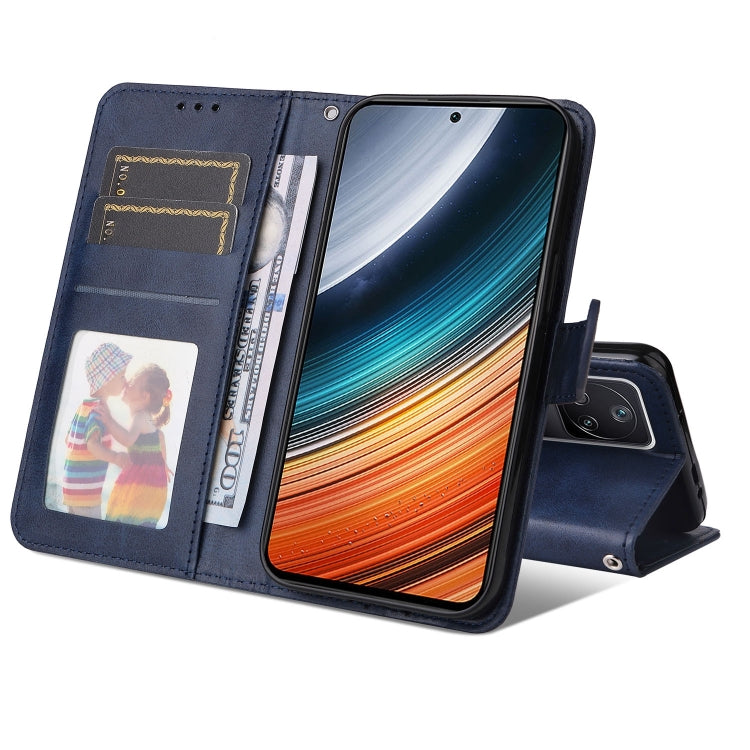 Calf Texture Leather Phone Case, For Xiaomi Redmi K40S / Poco F4, For Xiaomi Redmi Note 11T Pro/Poco X4 GT