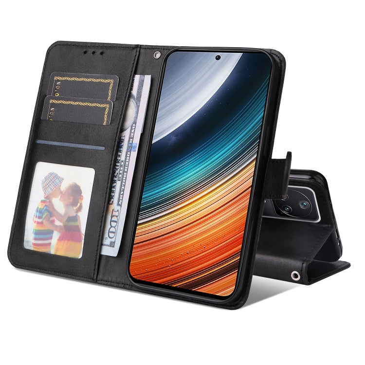 Calf Texture Leather Phone Case, For Xiaomi Redmi K40S / Poco F4, For Xiaomi Redmi Note 11T Pro/Poco X4 GT