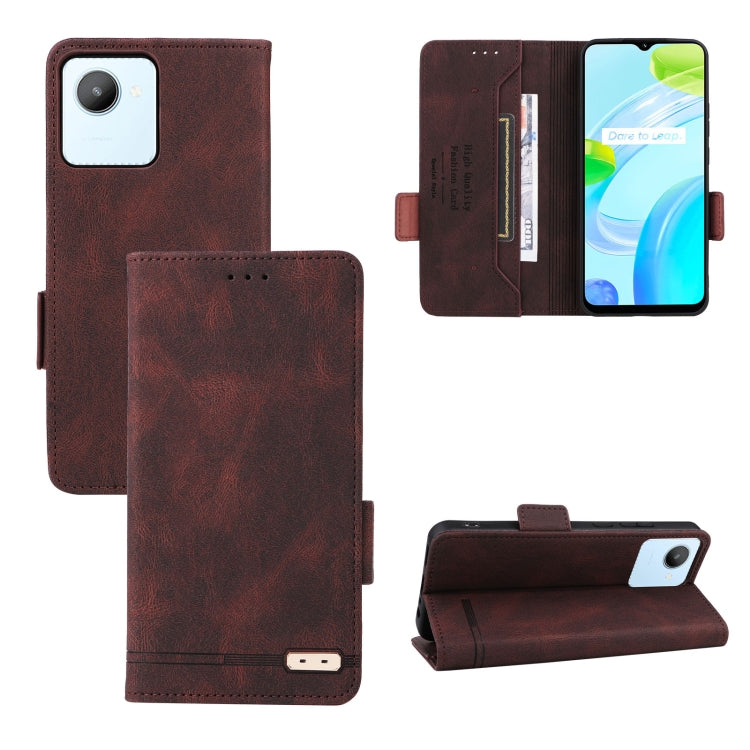 Magnetic Clasp Flip Leather Phone Case, For Realme C30, For Samsung Galaxy M13 4G, For Xiaomi Black Shark 5, For Xiaomi Black Shark 5 Pro, For Xiaomi 12S Ultra, For Xiaomi Redmi K40S 5G / Poco F4