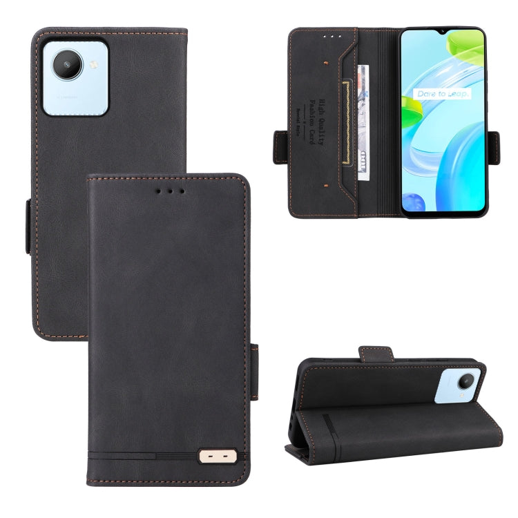 Magnetic Clasp Flip Leather Phone Case, For Realme C30, For Samsung Galaxy M13 4G, For Xiaomi Black Shark 5, For Xiaomi Black Shark 5 Pro, For Xiaomi 12S Ultra, For Xiaomi Redmi K40S 5G / Poco F4