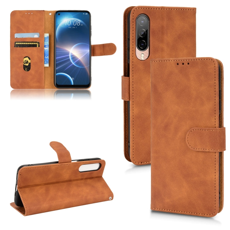 Skin Feel Magnetic Flip Leather Phone Case, For HTC Desire 22 Pro, For Realme C30, For vivo X70, For vivo X80, For Nokia C21 Plus