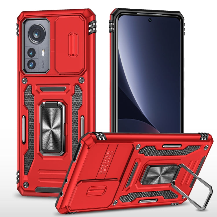 Armor PC + TPU Camera Shield Phone Case, For Samsung Galaxy A12 5G/4G / M12 / F12, For Xiaomi 12 Pro, For Samsung Galaxy A32 5G, For Samsung Galaxy A52 5G/4G, For Samsung Galaxy S21 5G, For Samsung Galaxy S21+ 5G, For Samsung Galaxy S21 Ultra 5G       ...