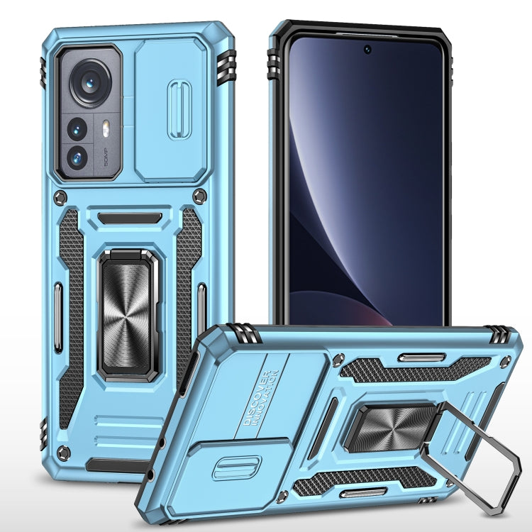 Armor PC + TPU Camera Shield Phone Case, For Samsung Galaxy A12 5G/4G / M12 / F12, For Xiaomi 12 Pro, For Samsung Galaxy A32 5G, For Samsung Galaxy A52 5G/4G, For Samsung Galaxy S21 5G, For Samsung Galaxy S21+ 5G, For Samsung Galaxy S21 Ultra 5G       ...
