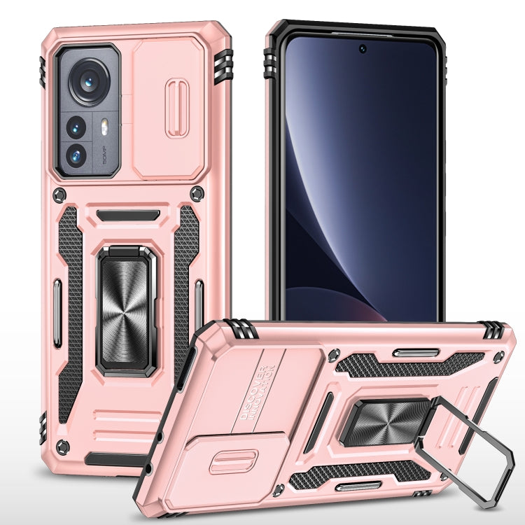 Armor PC + TPU Camera Shield Phone Case, For Samsung Galaxy A12 5G/4G / M12 / F12, For Xiaomi 12 Pro, For Samsung Galaxy A32 5G, For Samsung Galaxy A52 5G/4G, For Samsung Galaxy S21 5G, For Samsung Galaxy S21+ 5G, For Samsung Galaxy S21 Ultra 5G       ...