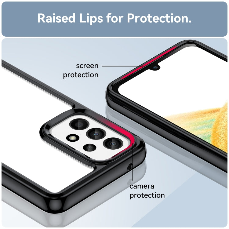 Colorful Series Acrylic + TPU Phone Case, For Samsung Galaxy A33 5G, For Samsung Galaxy A73 5G