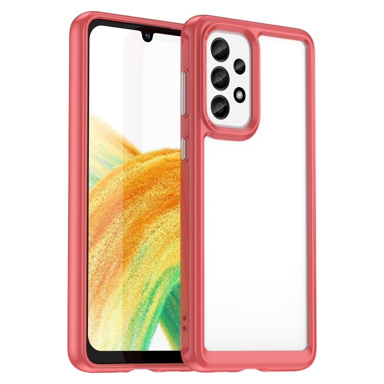 Colorful Series Acrylic + TPU Phone Case, For Samsung Galaxy A33 5G, For Samsung Galaxy A73 5G