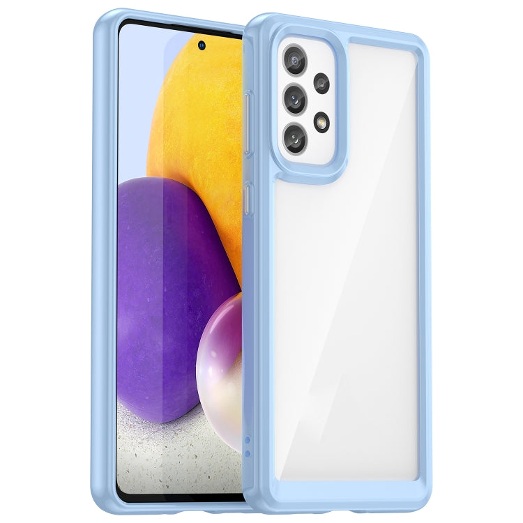 Colorful Series Acrylic + TPU Phone Case, For Samsung Galaxy A33 5G, For Samsung Galaxy A73 5G