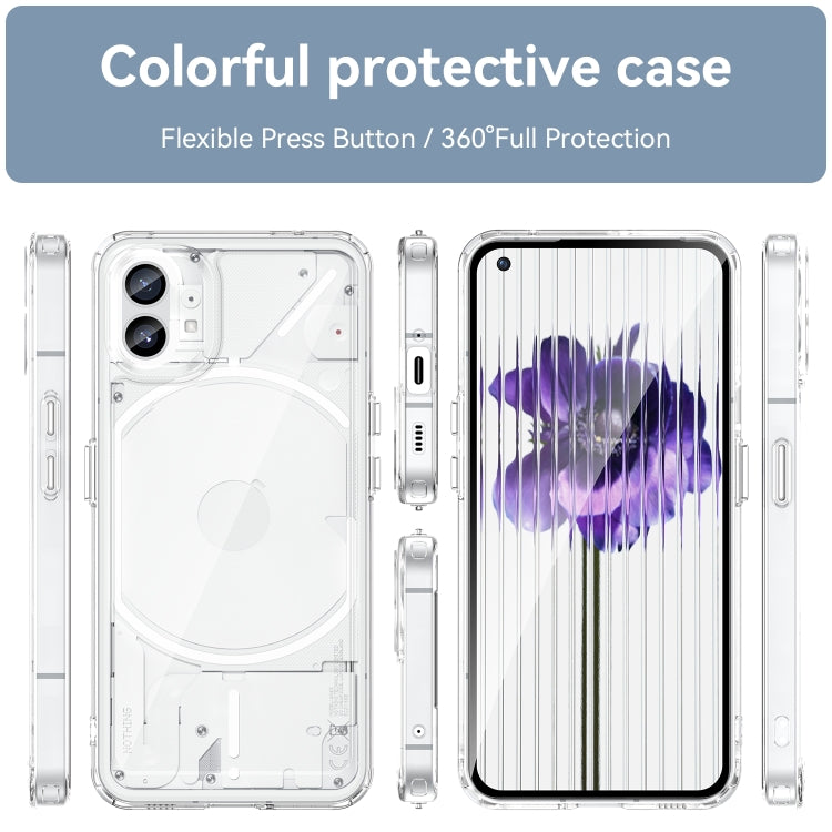 Colorful Series Acrylic + TPU Phone Case, For Nothing Phone 1