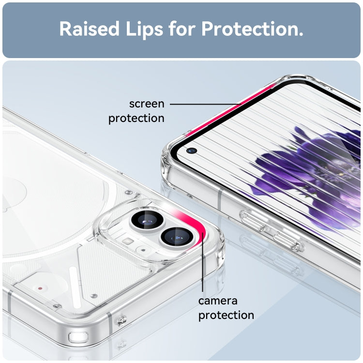Colorful Series Acrylic + TPU Phone Case, For Nothing Phone 1