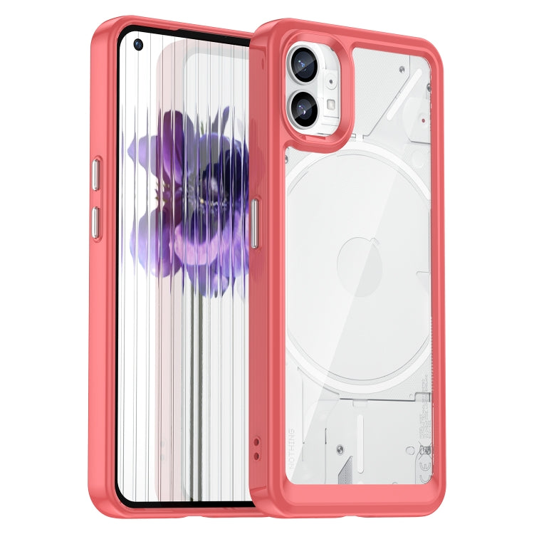 Colorful Series Acrylic + TPU Phone Case, For Nothing Phone 1
