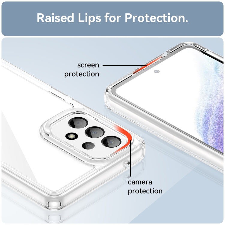 Colorful Series Acrylic + TPU Phone Case, For Samsung Galaxy A53, For Samsung Galaxy A13 4G, For Samsung Galaxy A13 5G