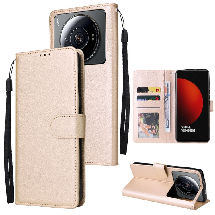 3 Card Slots Multifunctional Leather Phone Case, For Samsung Galaxy A33 5G, For Samsung Galaxy A53 5G, For Samsung Galaxy A73 5G, For Xiaomi 12 Lite, For Xiaomi 12S Ultra