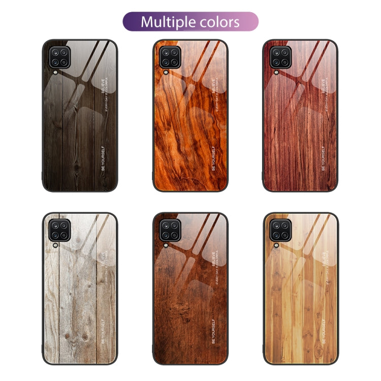 Wood Grain Glass Protective Phone Case, For Samsung Galaxy A12 5G, For Samsung Galaxy A20e, For Samsung Galaxy A52, For Samsung Galaxy A53, For Samsung Galaxy M32, For Samsung Galaxy M52 5G, For Samsung Galaxy S9+, For Samsung Galaxy S10+              ...