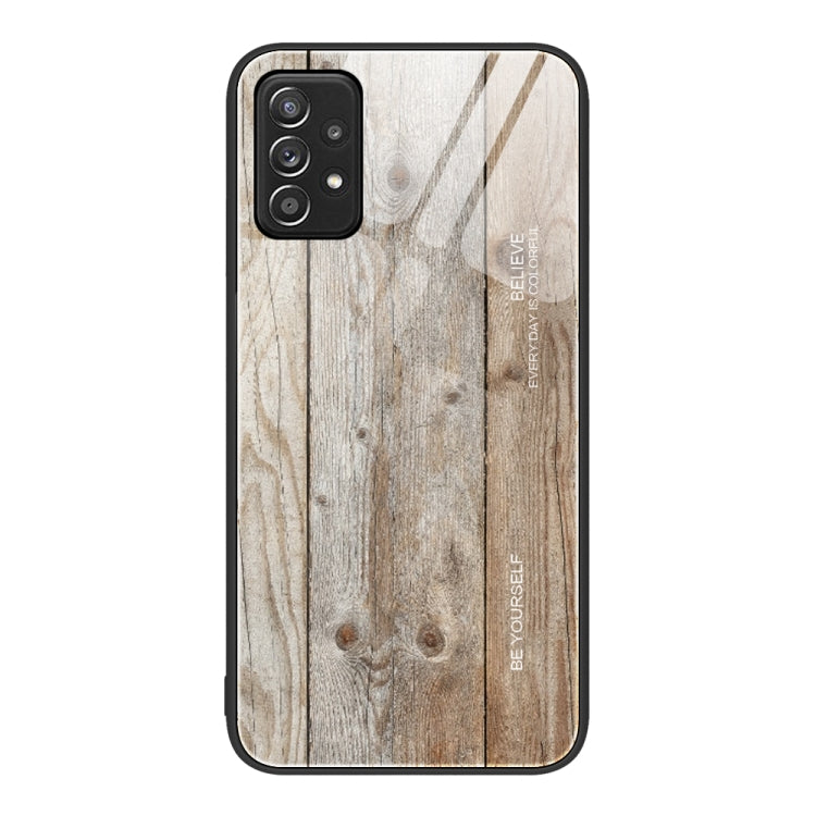 Wood Grain Glass Protective Phone Case, For Samsung Galaxy A12 5G, For Samsung Galaxy A20e, For Samsung Galaxy A52, For Samsung Galaxy A53, For Samsung Galaxy M32, For Samsung Galaxy M52 5G, For Samsung Galaxy S9+, For Samsung Galaxy S10+              ...