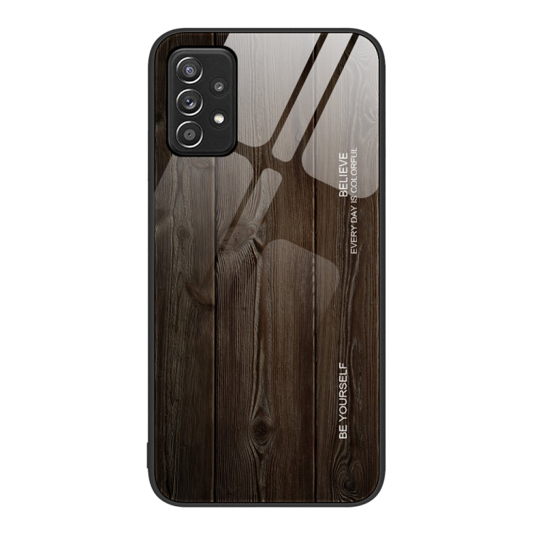 Wood Grain Glass Protective Phone Case, For Samsung Galaxy A12 5G, For Samsung Galaxy A20e, For Samsung Galaxy A52, For Samsung Galaxy A53, For Samsung Galaxy M32, For Samsung Galaxy M52 5G, For Samsung Galaxy S9+, For Samsung Galaxy S10+              ...