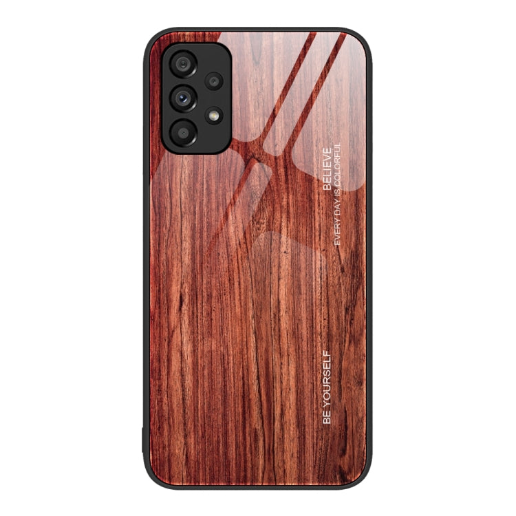 Wood Grain Glass Protective Phone Case, For Samsung Galaxy A12 5G, For Samsung Galaxy A20e, For Samsung Galaxy A52, For Samsung Galaxy A53, For Samsung Galaxy M32, For Samsung Galaxy M52 5G, For Samsung Galaxy S9+, For Samsung Galaxy S10+              ...