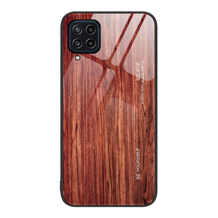 Wood Grain Glass Protective Phone Case, For Samsung Galaxy A12 5G, For Samsung Galaxy A20e, For Samsung Galaxy A52, For Samsung Galaxy A53, For Samsung Galaxy M32, For Samsung Galaxy M52 5G, For Samsung Galaxy S9+, For Samsung Galaxy S10+              ...