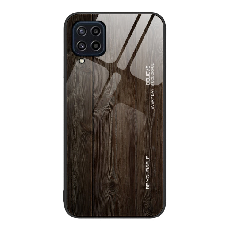 Wood Grain Glass Protective Phone Case, For Samsung Galaxy A12 5G, For Samsung Galaxy A20e, For Samsung Galaxy A52, For Samsung Galaxy A53, For Samsung Galaxy M32, For Samsung Galaxy M52 5G, For Samsung Galaxy S9+, For Samsung Galaxy S10+              ...