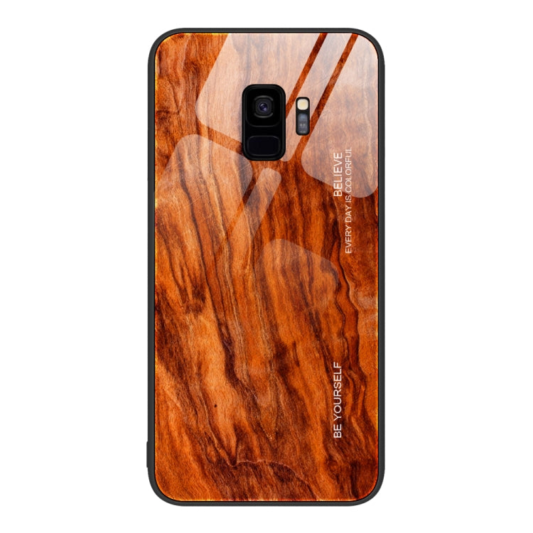 Wood Grain Glass Protective Phone Case, For Samsung Galaxy A12 5G, For Samsung Galaxy A20e, For Samsung Galaxy A52, For Samsung Galaxy A53, For Samsung Galaxy M32, For Samsung Galaxy M52 5G, For Samsung Galaxy S9+, For Samsung Galaxy S10+              ...