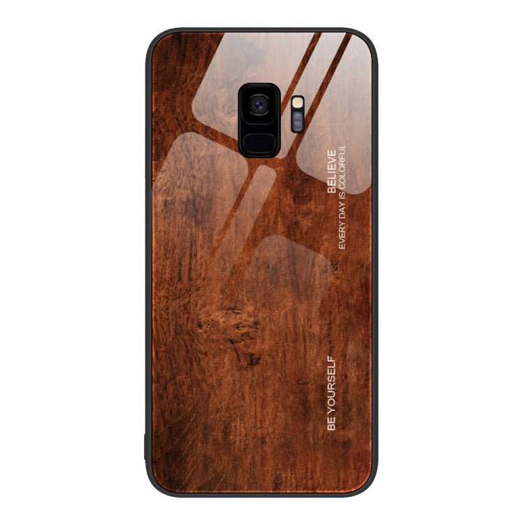 Wood Grain Glass Protective Phone Case, For Samsung Galaxy A12 5G, For Samsung Galaxy A20e, For Samsung Galaxy A52, For Samsung Galaxy A53, For Samsung Galaxy M32, For Samsung Galaxy M52 5G, For Samsung Galaxy S9+, For Samsung Galaxy S10+              ...