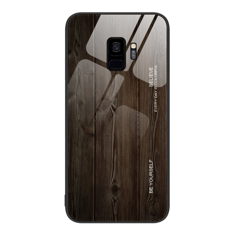Wood Grain Glass Protective Phone Case, For Samsung Galaxy A12 5G, For Samsung Galaxy A20e, For Samsung Galaxy A52, For Samsung Galaxy A53, For Samsung Galaxy M32, For Samsung Galaxy M52 5G, For Samsung Galaxy S9+, For Samsung Galaxy S10+              ...