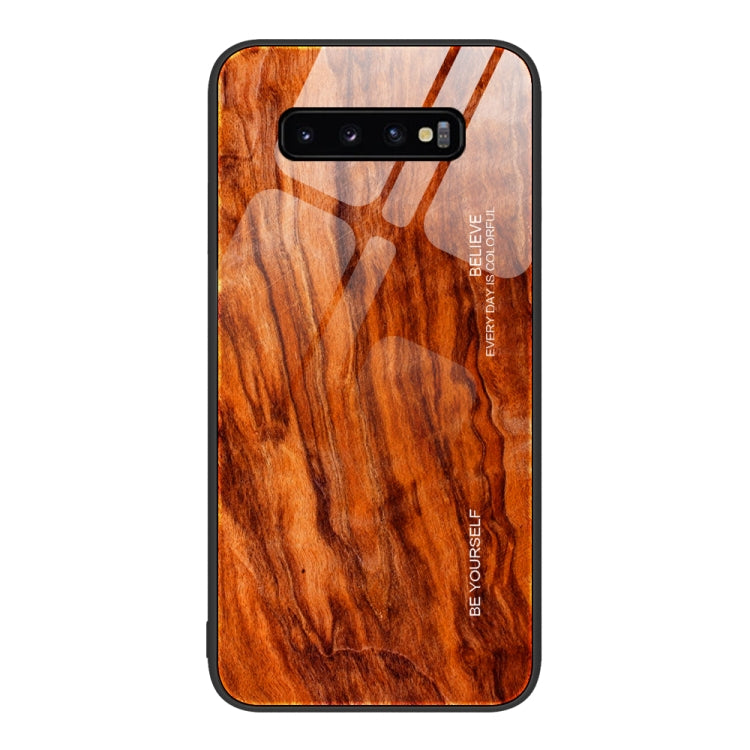 Wood Grain Glass Protective Phone Case, For Samsung Galaxy A12 5G, For Samsung Galaxy A20e, For Samsung Galaxy A52, For Samsung Galaxy A53, For Samsung Galaxy M32, For Samsung Galaxy M52 5G, For Samsung Galaxy S9+, For Samsung Galaxy S10+              ...